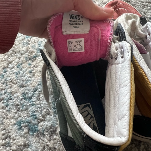 Color block high top vans - Picture 4 of 4